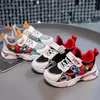 Disney Jungen Sportschuhe Cartoon Schulkinder Mesh atmungsaktiv laufen weiß Mode coole Schuhe Sneaker Größe 21-38