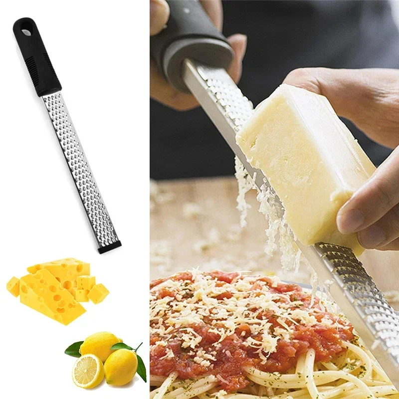 Edelstahl Käse Reibe Slicer Zitrone Zester Schokolade Chopper Obst Schäler Hobel Gemüse Cutter Küche Gadgets Image