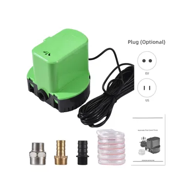 Entwässerung pumpe Pool abdeckung pumpe oberirdisch 3500l/h Tauch schwimm sumpf Inground pumpe Wasser entfernungs pumpe zum Ablassen des Pools