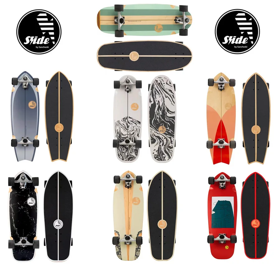 Slide Surf Skateboard Decks LKW Räder Lager ganze Kit und Slide Land Surf Skating Artikel, gute Qualität billig Image