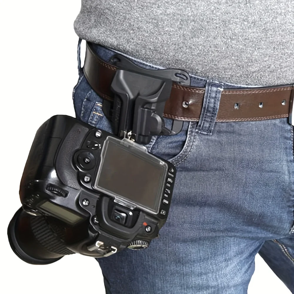Schnelle Lade Holster Aufhänger Quick Strap Taille Gürtel Schnalle Taste Halterung Clip Kamera Video Taschen Für Sony Canon Nikon DSLR Kamera