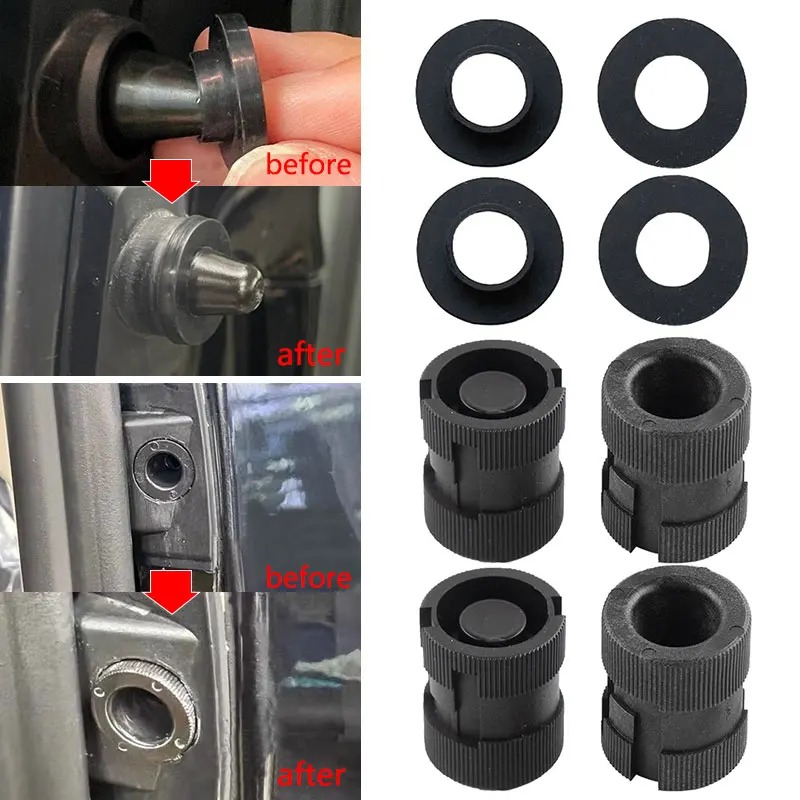 Mittlere Tür Abnormale Geräuschel Beseitigung Gummi Ring Mute Sound Guide Block Für Mercedes Benz Vito V Klasse V260 W447 15-22 Image