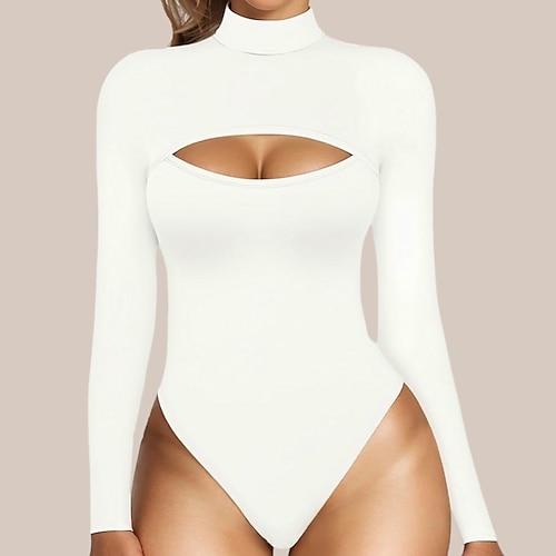 Zentai-Anzüge Cosplay Kostüm Ganzkörperanzug Ninja Karnevalskostüm Ganzkörperanzug Damen Trikots Sexy Kostüm Einfarbig Elasthan Lycra Kostüm für Halloween Karneval Maskerade Erwachsene Image