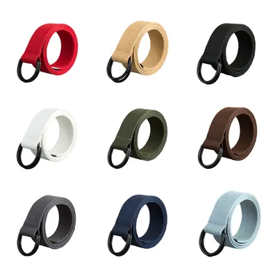 Canvas Belt Leather Tail Hardening Treatment For Durability And Simple Yet Fashionable Automatic