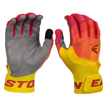 Easton Walk-Off Ethos Dubb Adult Batting Gloves Fire