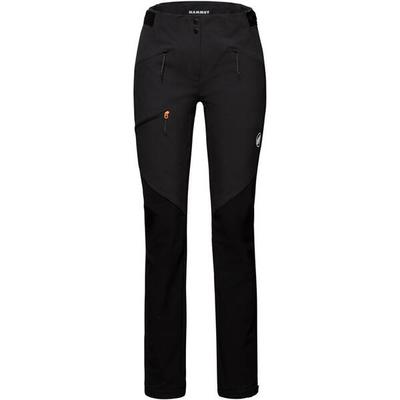 MAMMUT Damen Hose Courmayeur SO Pants Women, Größe 19 in Schwarz