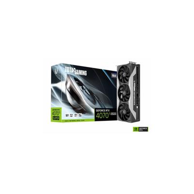 ZOTAC Grafikkarte "GAMING GeForce RTX 4070 Ti SUPER SOLID OC" Grafikkarten grau