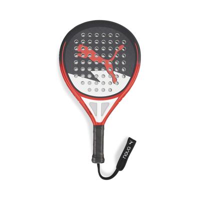 Padelschläger PUMA "NOVA ELITE CTR Erwachsene" Racketsportschläger rot (black white active red)