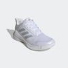 Hallenschuh ADIDAS PERFORMANCE "NOVAFLIGHT 2 INDOOR", Gr. 42, weiß (cloud weiß, silber metallic, cloud weiß), Textil, Synthetik, sportlich, Schuhe, besonders geeignet für Volleyball und Basketball