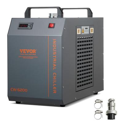 VEVOR Industrial Water Chiller Industrial Water Cooler Cooling System with Compressor for CO2 Laser Engraving ，Cooling Machine