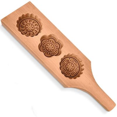 Wooden Cookies Mold Mould Press Mooncake Mold