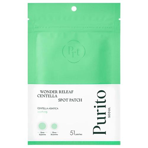 PURITO - Wonder Releaf Centella Spot Patch 5er Anti-Pickel-Masken 5 ct