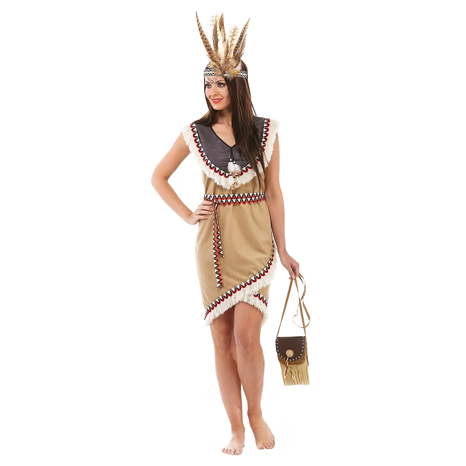 Indianerkostüm Kachina für Damen Image
