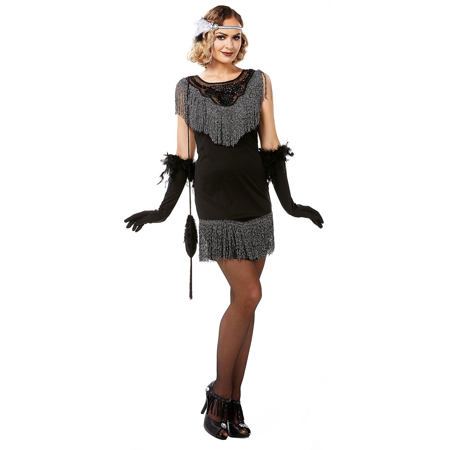 Charleston Kleid Jordan, schwarz Image