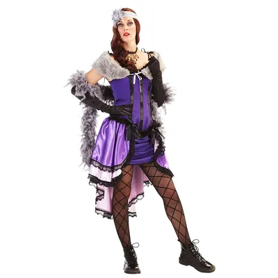 Saloongirl-Kostüm Josephine für Damen Image