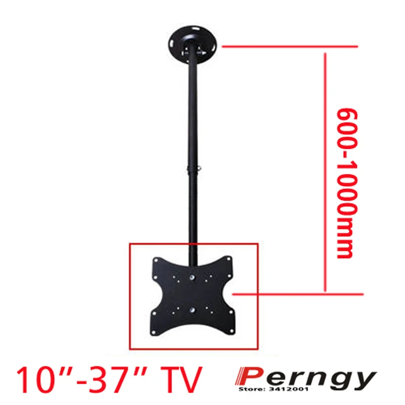 (60–100 cm, 150–200 cm) DLC-102X, 17–37 Zoll, 32 Zoll, LED-LCD-Monitor, Decke und Wandhalter, Bildschirm, Wandhalterung, höhenverstellbar Image