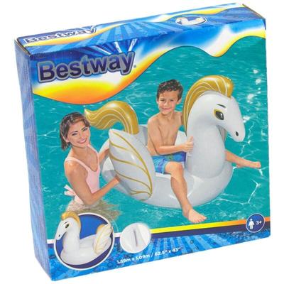 Bestway - Schwimmtier Pegasus Schwimmliege Luftmatratze Lounge Ride On Image
