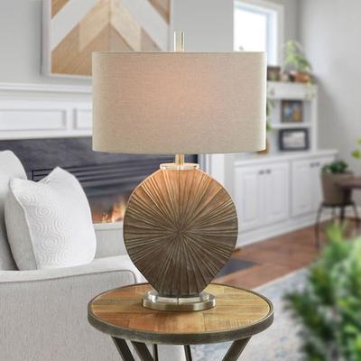 Starcross Table Lamp Taupe , Taupe