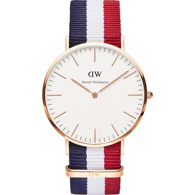 Daniel Wellington - Herrenuhr Edelstahl Herrenuhren 1 ct