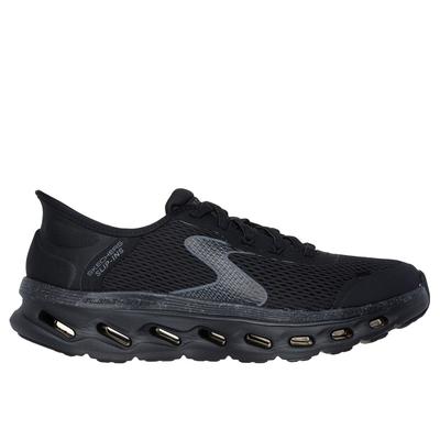 Skechers Women's Slip-ins: GO WALK Glide-Step 2.0 Hands Free Slip-ins Sneaker | Size 5.5 | Black | Textile/Synthetic | Vegan | Machine Washable