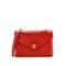 Chanel Leather Shoulder Bag: Red Bags