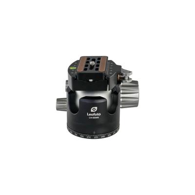 Leofoto LH-55NN/LR-70 No Neck Low Profile Ball Head & QR Plate Arca Black LH-55NNLR