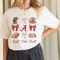 Women's Sweet T-Shirt Trendy Cute Alabama Football Printed Pattern Aesthetic Clothing Summer Casual