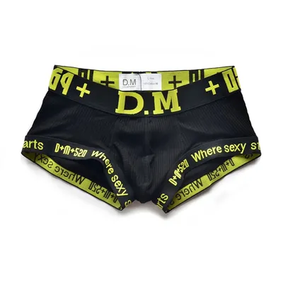 Männliche Unterwäsche Homosexuell Unterhose Boxer Ropa Interior Hombre Cueca Masculina Solide Boxer Image