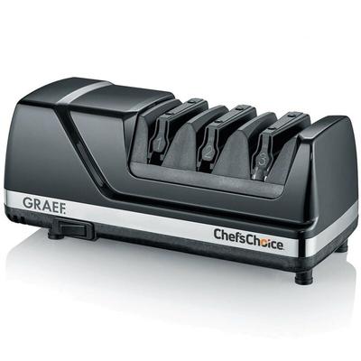 Graef - cx 125 SlicedKitchen schwarz Messerschärfer Image