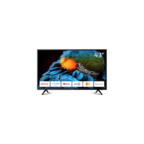 DYON Smart 43 XT 108 cm (43 Zoll) Fernseher (Full-HD Smart TV, HD Triple Tuner (DVB-C/-S2/-T2), Prime Video, Netflix & HbbTV)