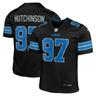 Detroit Lions Nike Secondary Alternate Game Jersey - Black Aidan Hutchinson Youth