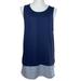 J. Crew Tops | J. By J. Crew Gingham Sleeveless Top - Size Large | Color: Blue/White | Size: L