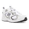 Sneaker NEW BALANCE "408", Gr. 36, weiß (nb weiß), Textil, Synthetik, sportlich, Schuhe, von dem New Balance 530 inspiriert