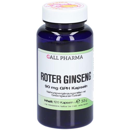 Roter Ginseng 90 mg GPH Kapseln 120 St