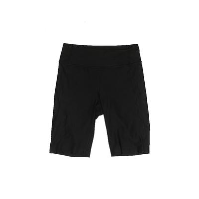 Outdoor Voices Athletic Shorts: Black Solid Activewear - Women's Size Small