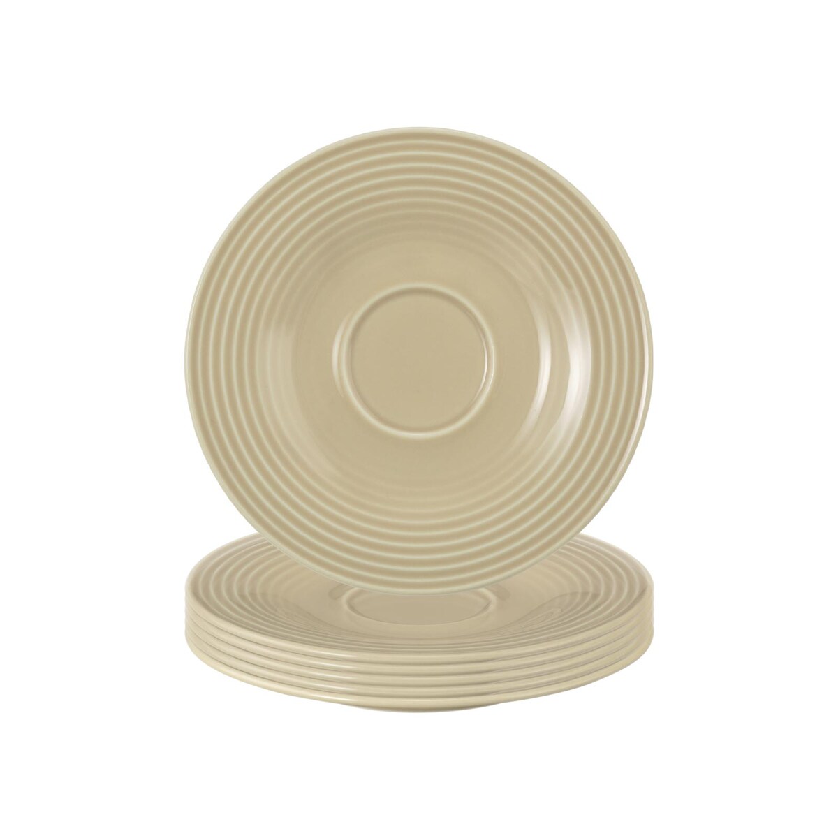 Seltmann Weiden Beat Color Glaze Untertasse ø 13,7 cm 6er Set - Sandbeige Image