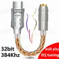 Tipo C a 3.5mm HiFi DAC Amplificatore per auricolari USB C Decodificatore audio Adattatore AMP CB1200AU Chip Scheda audio Decodificatore digitale per Android