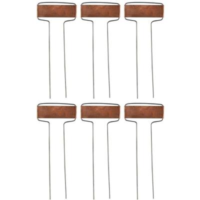 Pflanzenschilder aus Kupfer (6-stück) Image