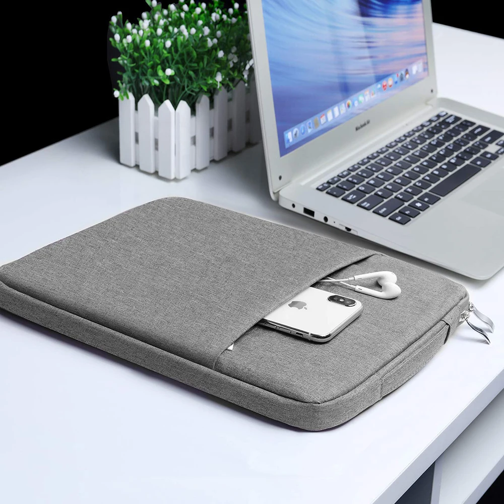Housse de protection pour ordinateur portable, sac à main, étui pour ASUS 13, 14, 15, 16 pouces, imperméable, avec fermeture éclair, housse portable pour ordinateur portable, sac pour ordinateur