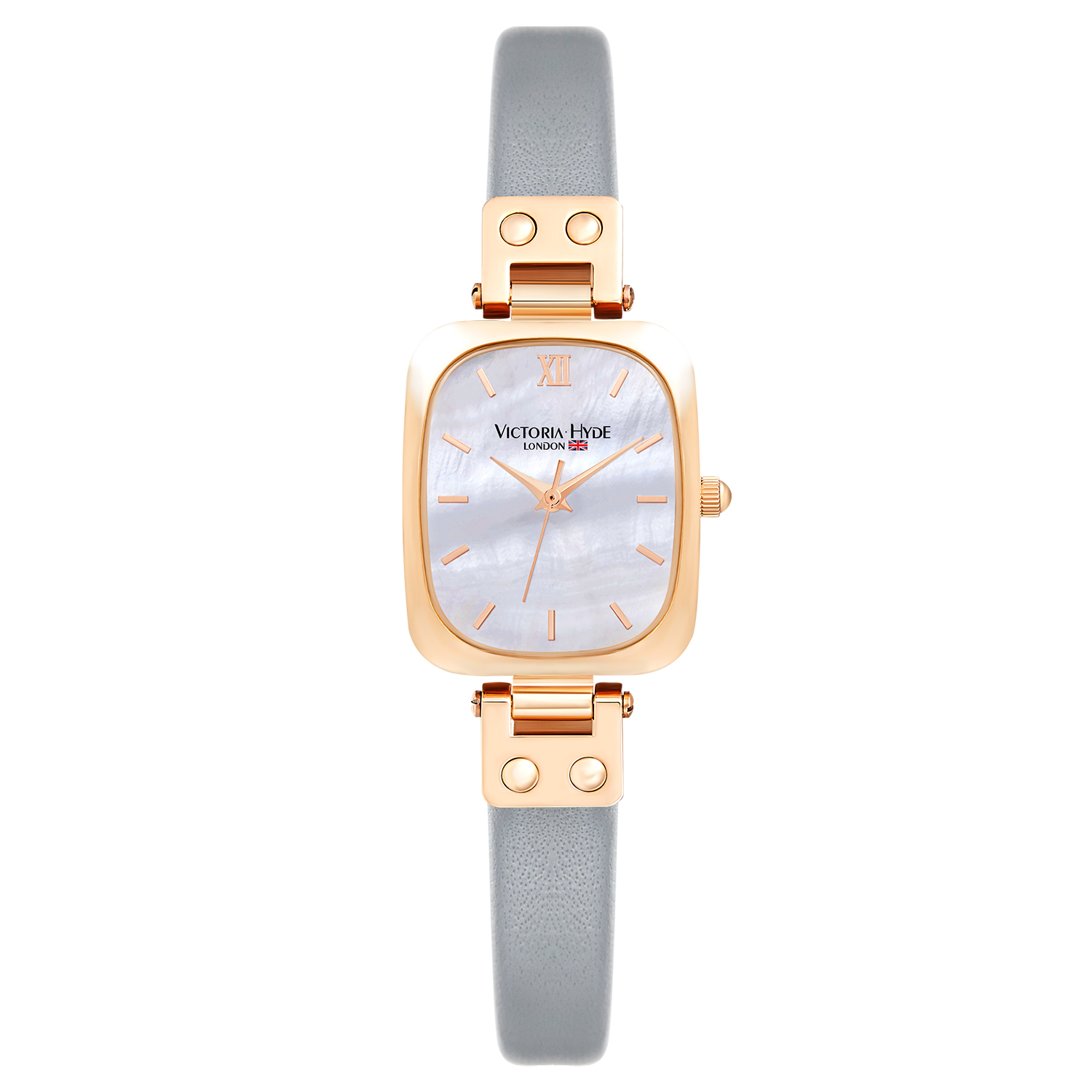 Victoria Hyde London , Vivian, Grey, Womens Watch, Elegant, Classic Leather - One Size | Victoria Hyde London Sale | Discount Designer Brands