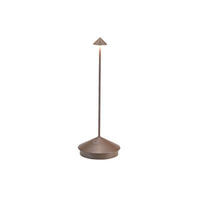 Led-tischlampe Zafferano pina 2.2w 2200-2700-3000k corten - ld1650r3