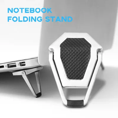 Foldable Laptop Stand Non-slip Base Bracket Support for Macbook Pro Air Lenovo Thinkpad Laptop Mini Cooling Folding Holder Feet