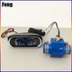 12V 24V Digitale Indicatore di Temperatura Dell'acqua + Volt Sensore di Temperatura Dell'acqua Testa Spina Comune Tubo Sensore Tubo Radiatore Adattatore 1/8NPT