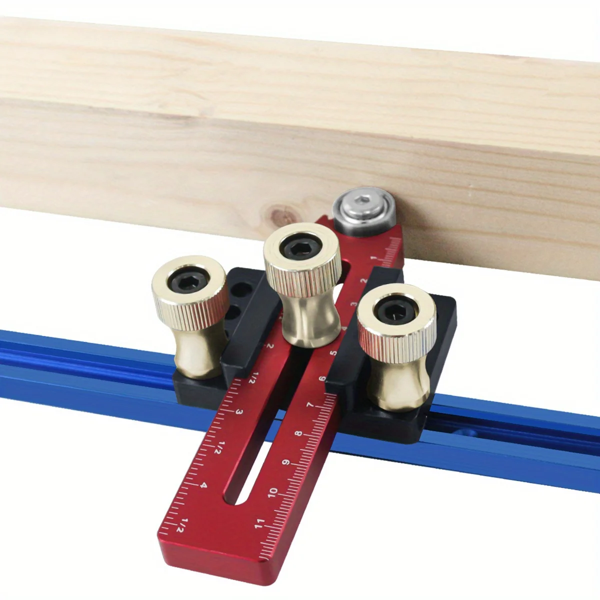 Thin Rip Jig Tischkreissägenvorrichtung zur Herstellung wiederholter schmaler Streifenschnitte an Tischkreissägen – Tischkreissägen-Zubehör, Zaunführung Image