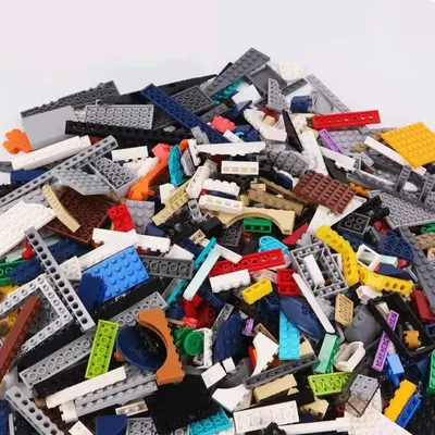500-1500g DIY MOC Zufällige Montage Bausteine Groß Teile Klassische Modell Ziegel Kreative Stadt Sets Kind Pädagogisches spielzeug Geschenk Image
