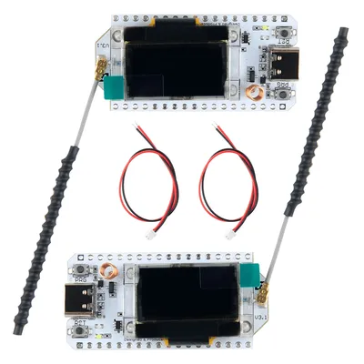 2 Sets LoRa32 V3 863-928MHZ ESP32 S3 WiFi+BT Development Board SX1262 OLED Display LoRa Kit for