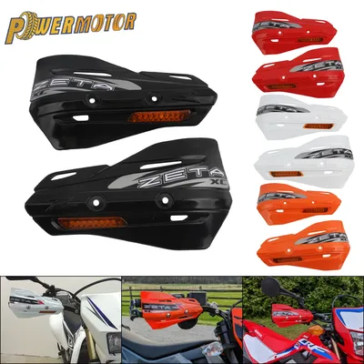 Motorcycle Handguard Protector With Light Parts Plastic Piece for KTM Zeta XC SX EXC XCW Motocross Accessories Dirt Bike Enduro