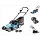Rasaerba a batteria Makita dlm 432 G2 36 v (2x 18 v) 43 cm senza spazzole + 2x batterie 6,0 Ah