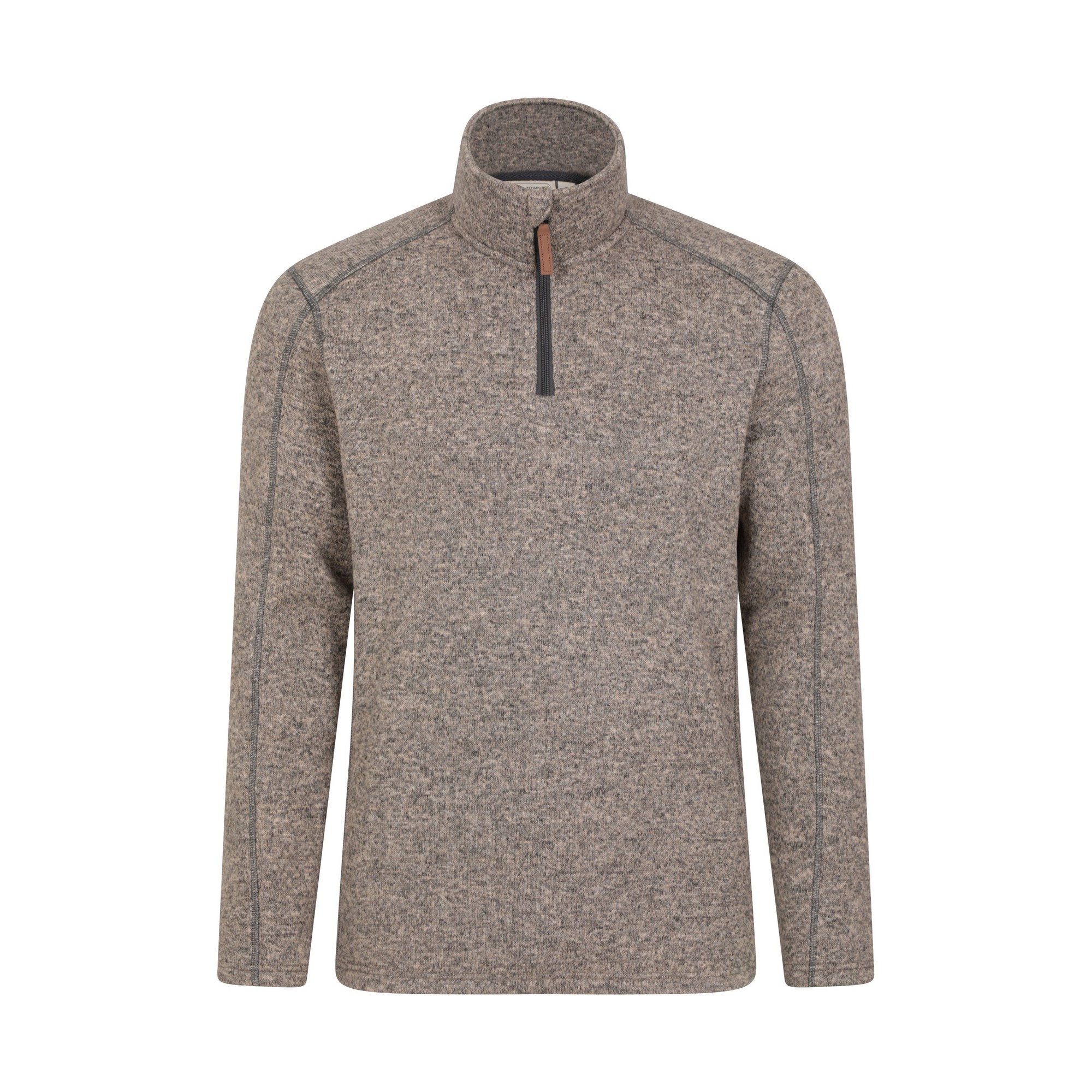 Mountain Warehouse Herren Idris II Half Zip Fleece Top (Beige)