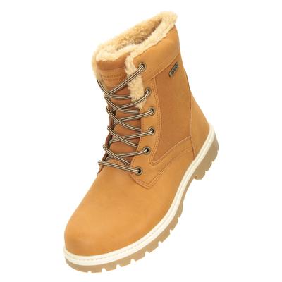 Mountain Warehouse Womens/Ladies Thermal Waterproof Ankle Boots (Braun) Image